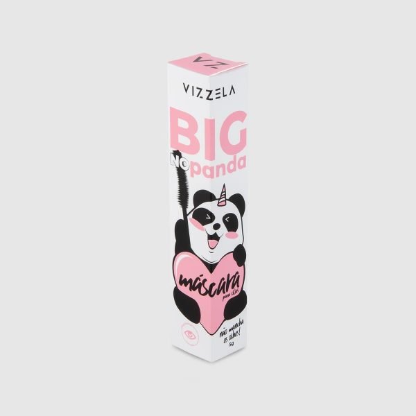 Máscara Para Cílios Big No Panda Vizzela - Preta - Imagem 5