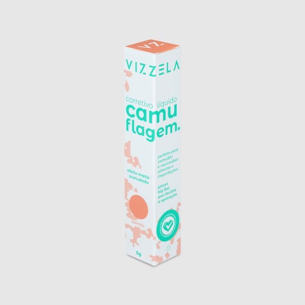 Corretivo Camuflagem – Salmão - Vizzela - Imagem 3